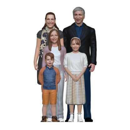 Printed Custom Family Figurines
