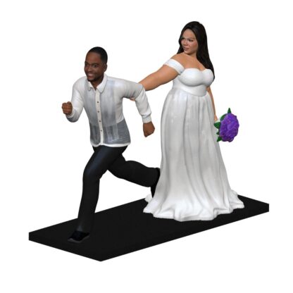 Fully Custom Wedding Cake Topper