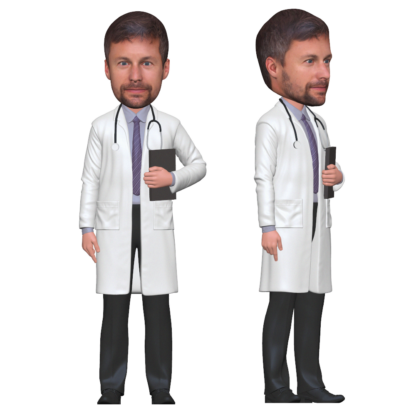 Custom Doctor Bobblehead Male