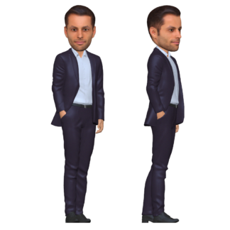 Businessman personalized bobblehead