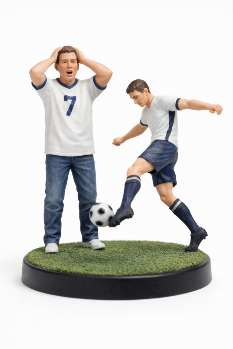 custom 3D figure grandfather Winter Olympics 2026 keepsake