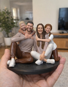 personalised 3d cake toppers family custom figurine from photo semiquincentennial celebration keepsake