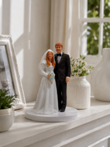Discover July 4th table decor trends featuring personalized custom 3D figurines as elegant full-color resin centerpiece collectibles for memorable patriotic celebrations.